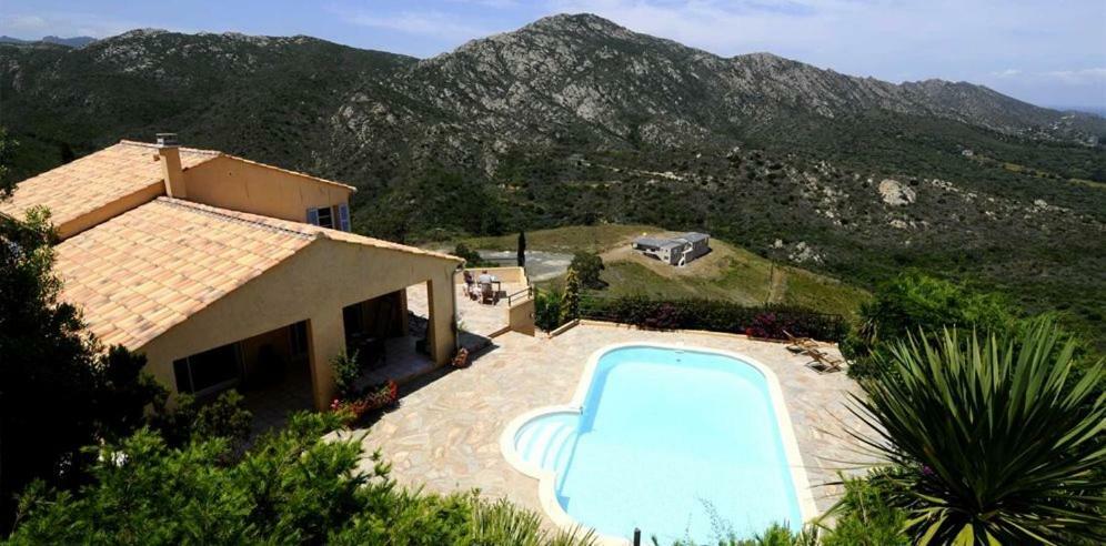 Saint-Florent Villa Sleeps 6 Pool Wifi Exterior foto