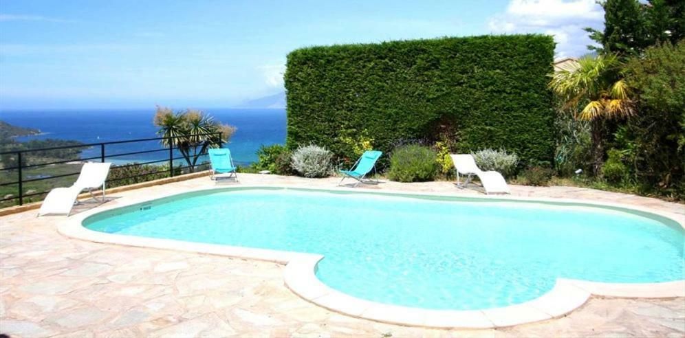 Saint-Florent Villa Sleeps 6 Pool Wifi Exterior foto